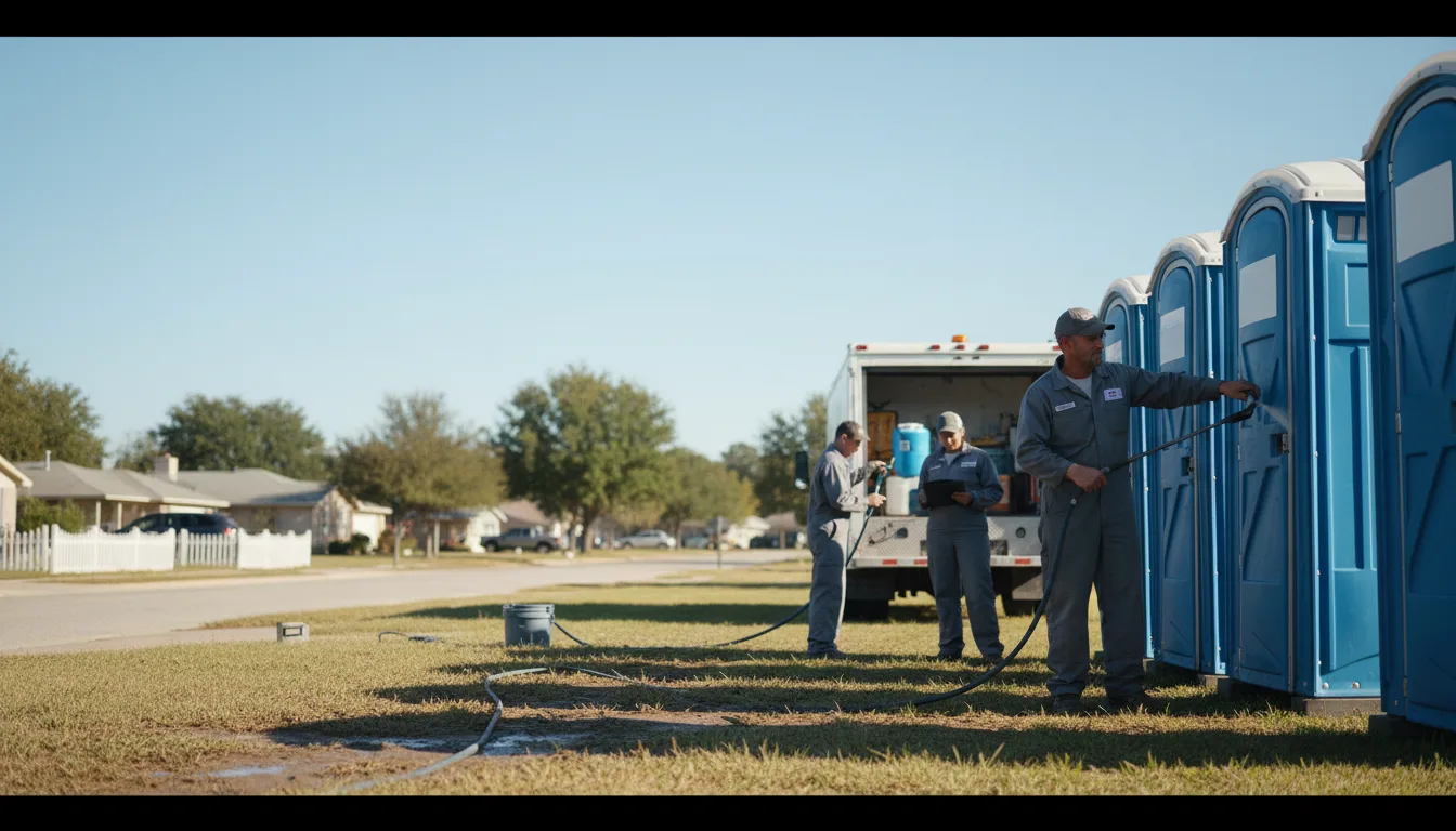 Long-Term Portable Toilet Rental in Marion, TX near me